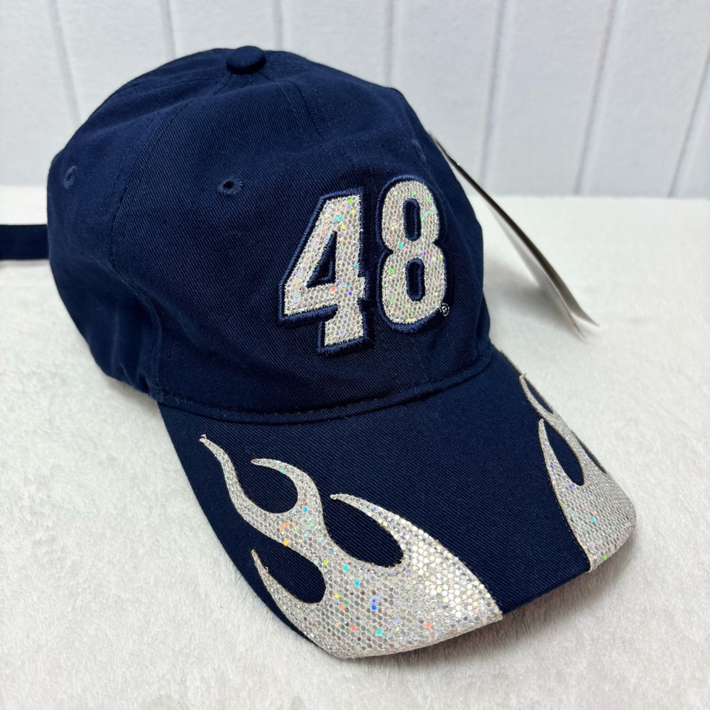 Jeff Gordon 24 Chase Authentics Kids Hat Nascar Girls Flames Adjustable rare NEW